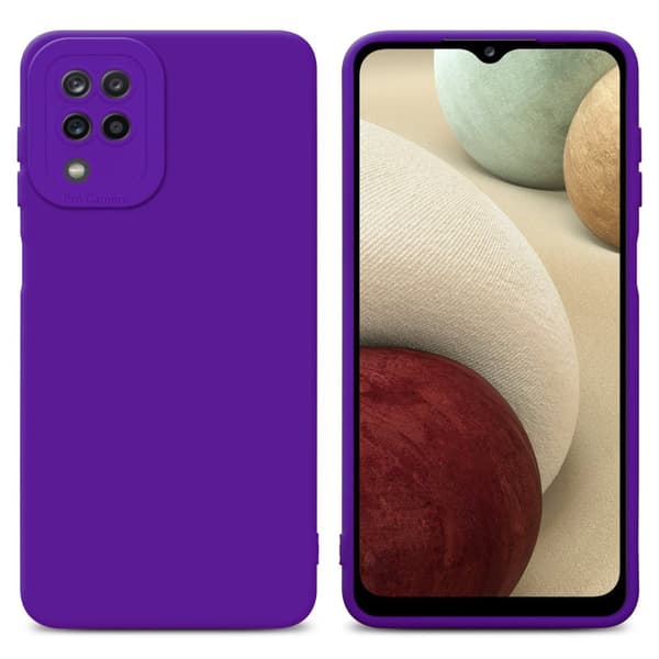 Samsung Galaxy A12 / M12 Suojakuori Suojakotelo valmistettu joustavasta TPU-silikonista