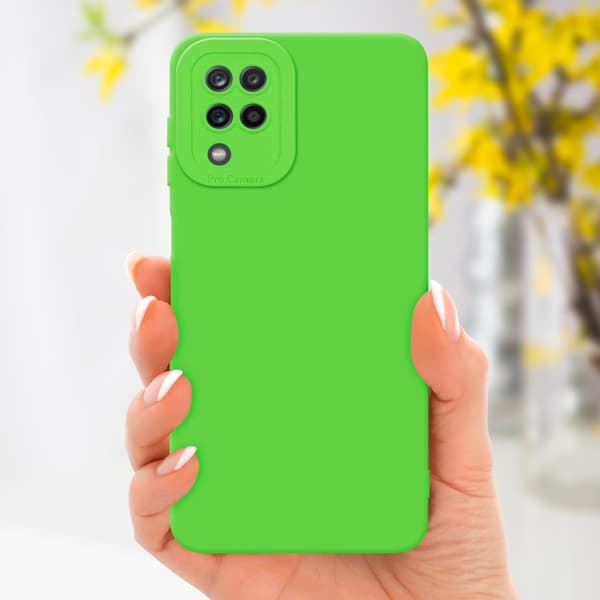Samsung Galaxy A12 / M12 Suojakuori Suojakotelo valmistettu joustavasta TPU-silikonista