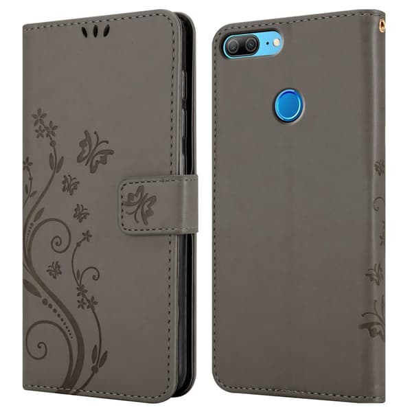 Honor 9 LITE Pungetui Cover Blomster ()