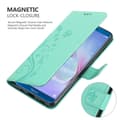 Pikkukuva 4 / 7: Honor 9 LITE Suojakotelo Suojakuori Lompakkokotelo Matkapuhelinkotelo Kukat jossa on magneettisuljenta, jalusta-toiminto ja korttipaikat