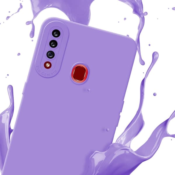 Samsung Galaxy A20s Fodral Skal Case Cover av flexibelt TPU-silikon Bobilskydd