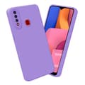 Miniatyrbild 4 av 8: Samsung Galaxy A20s Fodral Skal Case Cover av flexibelt TPU-silikon Bobilskydd