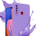 Miniatyrbild 6 av 8: Samsung Galaxy A20s Fodral Skal Case Cover av flexibelt TPU-silikon Bobilskydd