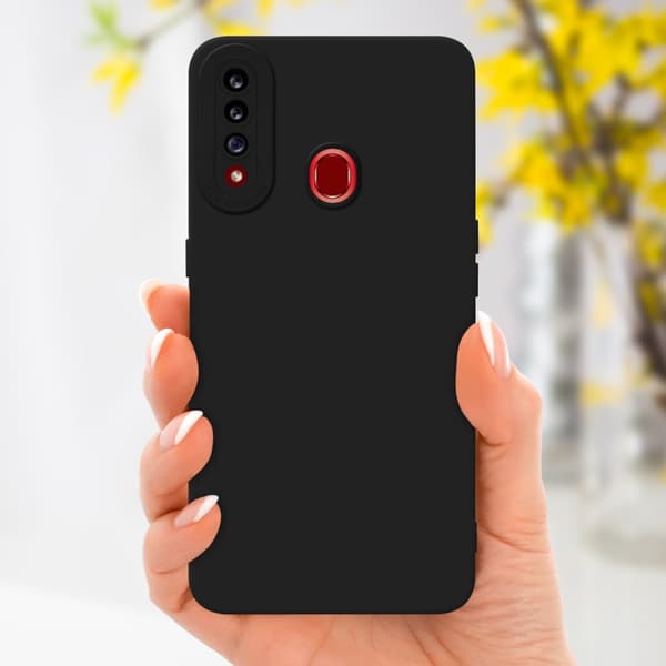 Samsung Galaxy A20s Suojakuori Suojakotelo valmistettu joustavasta TPU-silikonista