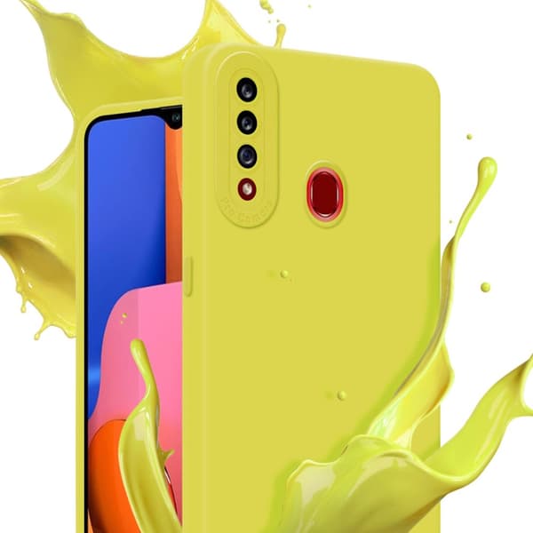 Samsung Galaxy A20s Fodral Skal Case Cover av flexibelt TPU-silikon Bobilskydd