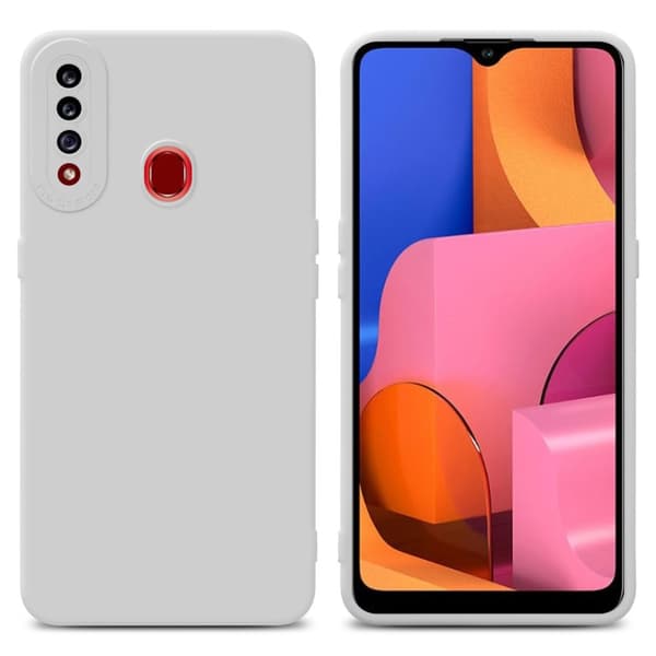 Samsung Galaxy A20s Suojakuori Suojakotelo valmistettu joustavasta TPU-silikonista