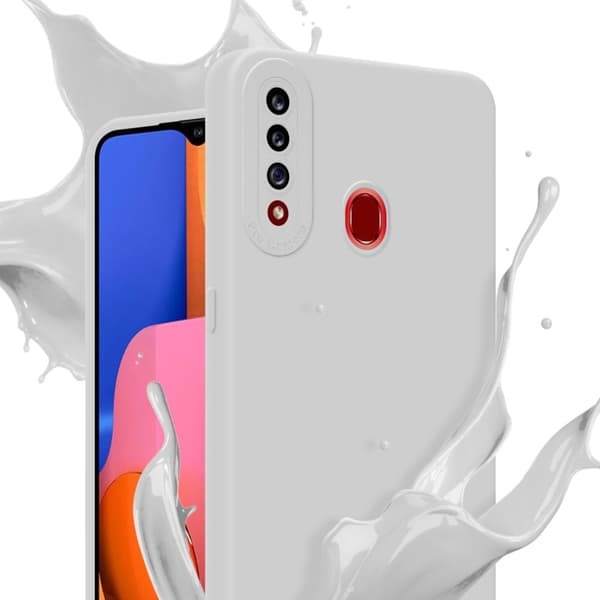 Samsung Galaxy A20s Fodral Skal Case Cover av flexibelt TPU-silikon Bobilskydd