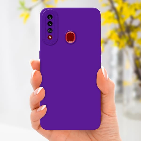 Samsung Galaxy A20s Suojakuori Suojakotelo valmistettu joustavasta TPU-silikonista