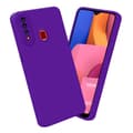 Miniatyrbild 4 av 8: Samsung Galaxy A20s Fodral Skal Case Cover av flexibelt TPU-silikon Bobilskydd