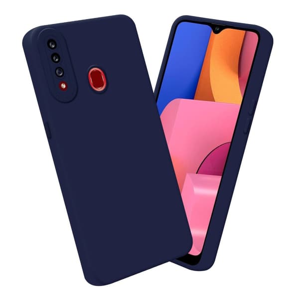 Samsung Galaxy A20s Suojakuori Suojakotelo valmistettu joustavasta TPU-silikonista