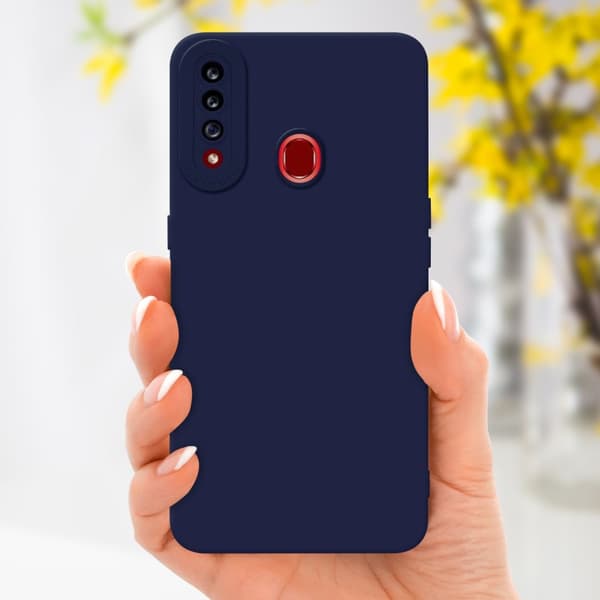 Samsung Galaxy A20s Suojakuori Suojakotelo valmistettu joustavasta TPU-silikonista