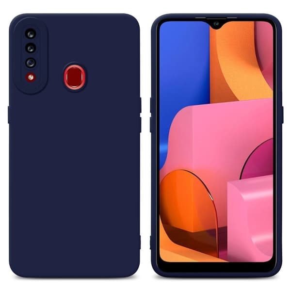 Samsung Galaxy A20s Suojakuori Suojakotelo valmistettu joustavasta TPU-silikonista