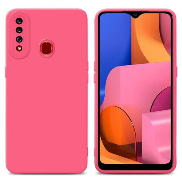 Samsung Galaxy A20s Suojakuori Suojakotelo valmistettu joustavasta TPU-silikonista