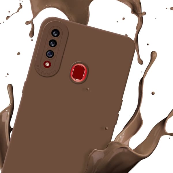 Samsung Galaxy A20s Suojakuori Suojakotelo valmistettu joustavasta TPU-silikonista