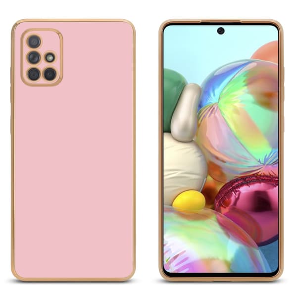 Silikondeksel til Samsung Galaxy A51 4G / M40s med kamerabeskyttelse