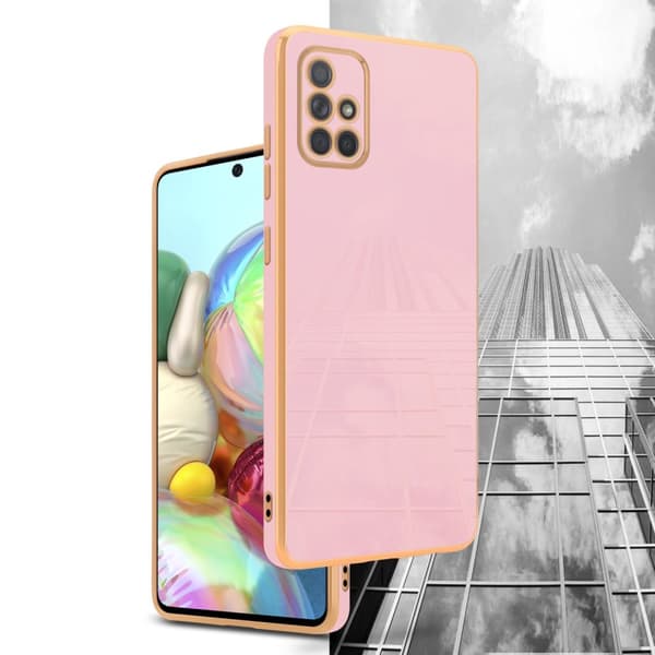 Silikondeksel til Samsung Galaxy A51 4G / M40s med kamerabeskyttelse