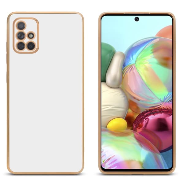 Silikondeksel til Samsung Galaxy A51 4G / M40s med kamerabeskyttelse