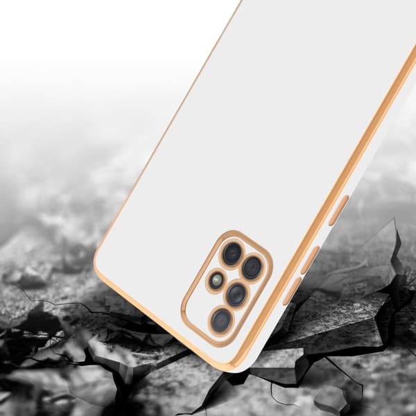 Silikondeksel til Samsung Galaxy A51 4G / M40s med kamerabeskyttelse