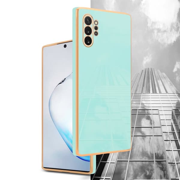 Samsung Galaxy NOTE 10 PLUS Suojakuori Suojakotelo joka on valmistettu joustavasta TPU-silikonista ja jossa on kameran suojaus