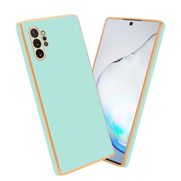 Samsung Galaxy NOTE 10 PLUS Suojakuori Suojakotelo joka on valmistettu joustavasta TPU-silikonista ja jossa on kameran suojaus