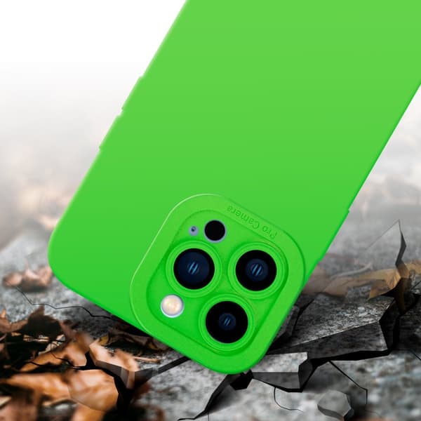 iPhone 13 PRO Fodral Skal Case Cover av flexibelt TPU-silikon Bobilskydd