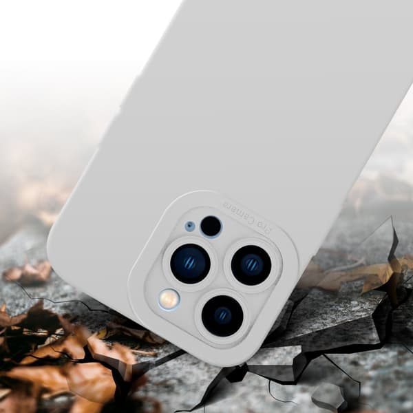 iPhone 13 PRO Fodral Skal Case Cover av flexibelt TPU-silikon Bobilskydd