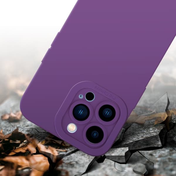 iPhone 13 PRO Fodral Skal Case Cover av flexibelt TPU-silikon Bobilskydd