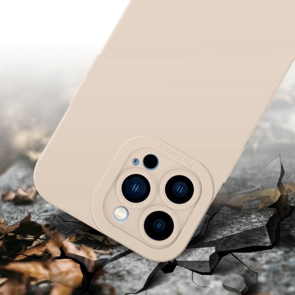iPhone 13 PRO Fodral Skal Case Cover av flexibelt TPU-silikon Bobilskydd