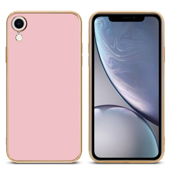 iPhone XR Suojakuori Suojakotelo joka on valmistettu joustavasta TPU-silikonista ja jossa on kameran suojaus