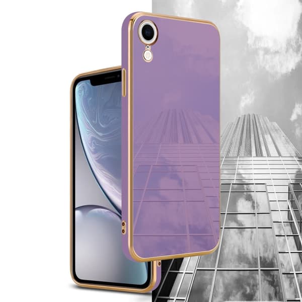 iPhone XR Fodral Mobilskydd Skal av flexibel TPU-silikon och med kameraskydd