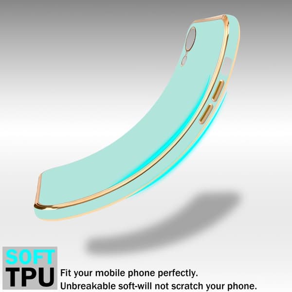 Silikondeksel til iPhone XR med kamerabeskyttelse