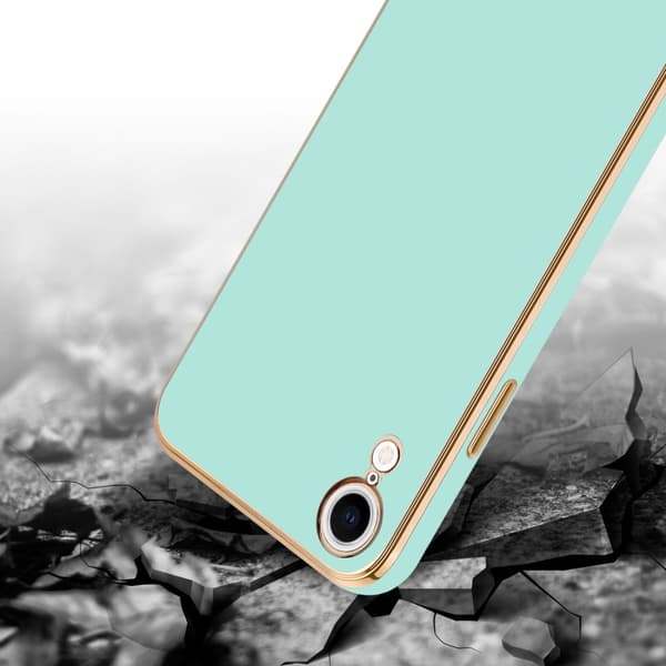 iPhone XR Suojakuori Suojakotelo joka on valmistettu joustavasta TPU-silikonista ja jossa on kameran suojaus