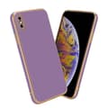 Pikkukuva 1 / 11: iPhone X / XS Suojakuori Suojakotelo joka on valmistettu joustavasta TPU-silikonista ja jossa on kameran suojaus