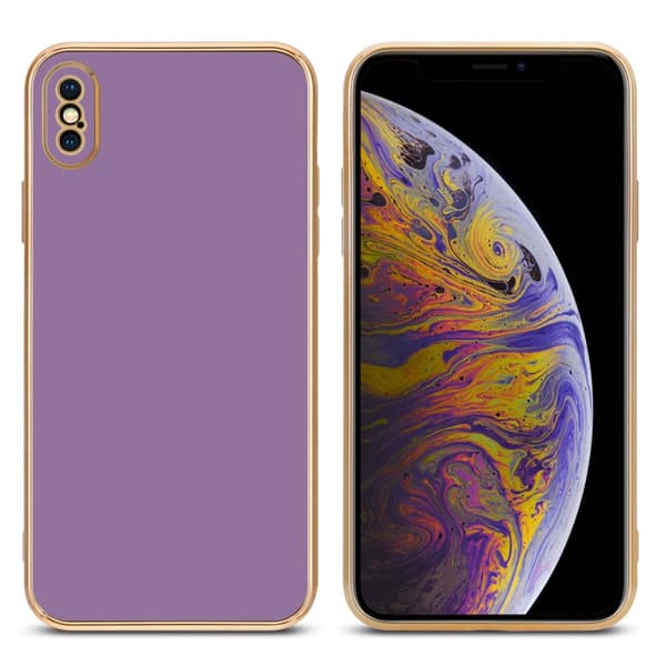 Silikondeksel til iPhone X / XS med kamerabeskyttelse