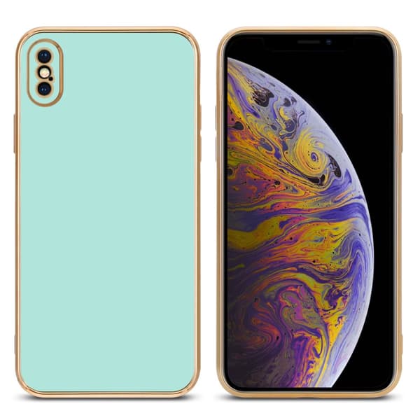 Silikondeksel til iPhone X / XS med kamerabeskyttelse