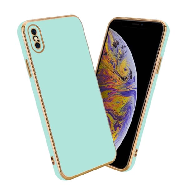 Silikondeksel til iPhone X / XS med kamerabeskyttelse