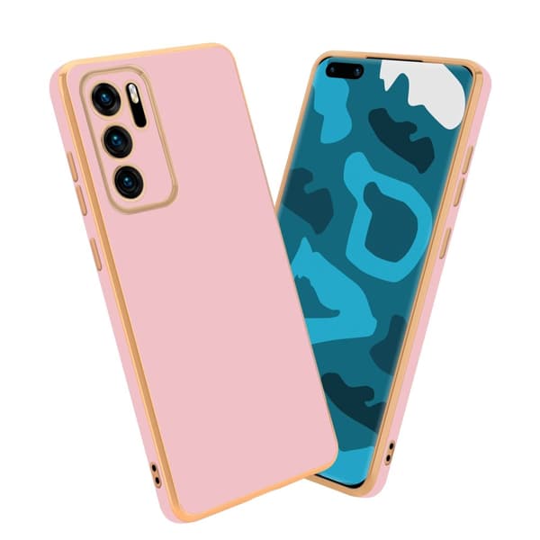 Huawei P40 Suojakuori Suojakotelo joka on valmistettu joustavasta TPU-silikonista ja jossa on kameran suojaus