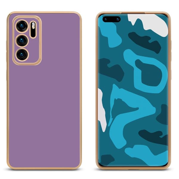 Huawei P40 Suojakuori Suojakotelo joka on valmistettu joustavasta TPU-silikonista ja jossa on kameran suojaus
