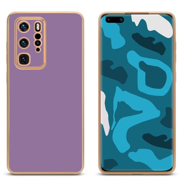 Huawei P40 PRO / P40 PRO+ Fodral Mobilskydd Skal av flexibel TPU-silikon och med kameraskydd