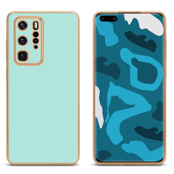Huawei P40 PRO / P40 PRO+ Fodral Mobilskydd Skal av flexibel TPU-silikon och med kameraskydd