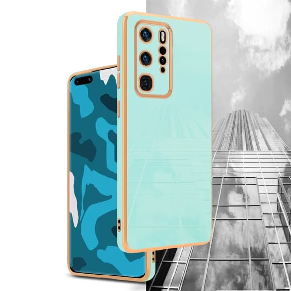 Huawei P40 PRO / P40 PRO+ Fodral Mobilskydd Skal av flexibel TPU-silikon och med kameraskydd