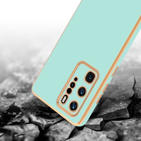 Huawei P40 PRO / P40 PRO+ Fodral Mobilskydd Skal av flexibel TPU-silikon och med kameraskydd