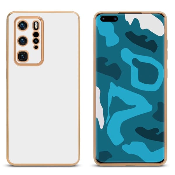 Huawei P40 PRO / P40 PRO+ Fodral Mobilskydd Skal av flexibel TPU-silikon och med kameraskydd