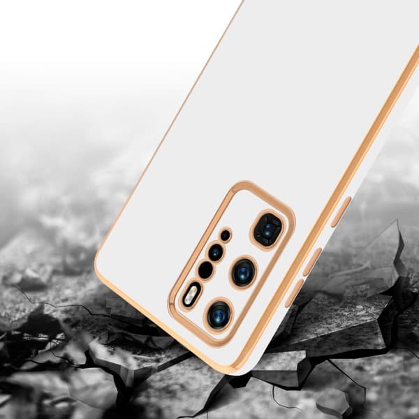 Huawei P40 PRO / P40 PRO+ Fodral Mobilskydd Skal av flexibel TPU-silikon och med kameraskydd