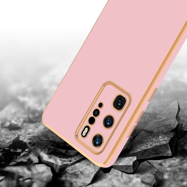 Huawei P40 PRO / P40 PRO+ Fodral Mobilskydd Skal av flexibel TPU-silikon och med kameraskydd