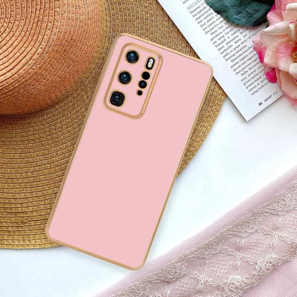 Huawei P40 PRO / P40 PRO+ Fodral Mobilskydd Skal av flexibel TPU-silikon och med kameraskydd