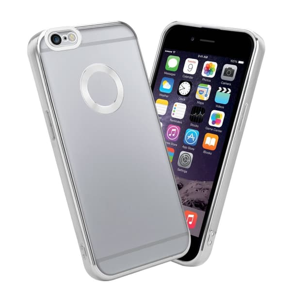 iPhone 6 PLUS / 6S PLUS Suojakuori Suojakotelo joustavasta TPU-silikonista jossa on kromisovellus