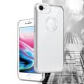 Miniatyrbild 4 av 8: iPhone 7 / 7S / 8 / SE 2020 Skal Fodral av flexibelt TPU-silikon med Chrome-applikation Mobilskydd
