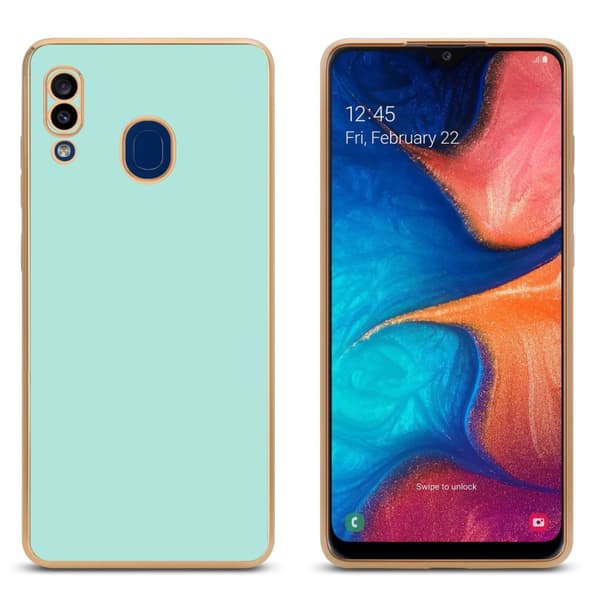 Samsung Galaxy A20 / A30 / M10s Suojakuori Suojakotelo joka on valmistettu joustavasta TPU-silikonista ja jossa on kameran suojaus
