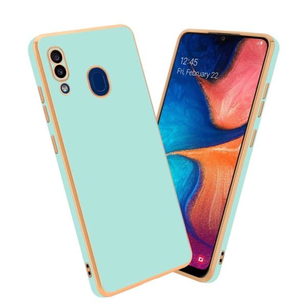 Samsung Galaxy A20 / A30 / M10s Suojakuori Suojakotelo joka on valmistettu joustavasta TPU-silikonista ja jossa on kameran suojaus